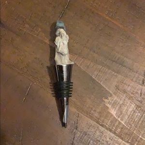 Made in the USA HAND carved bottle stopper